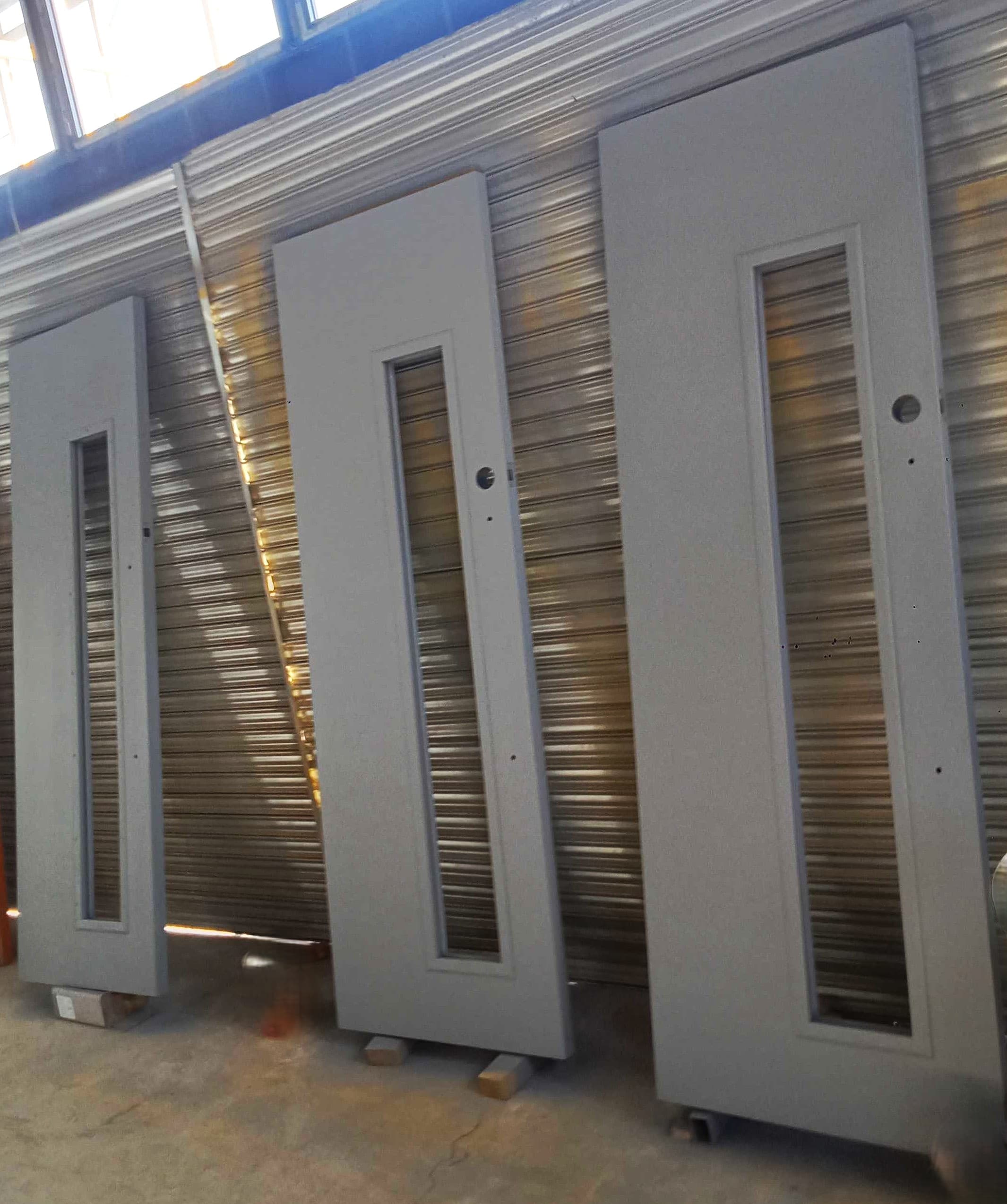 RTCDC steel doors finished primer